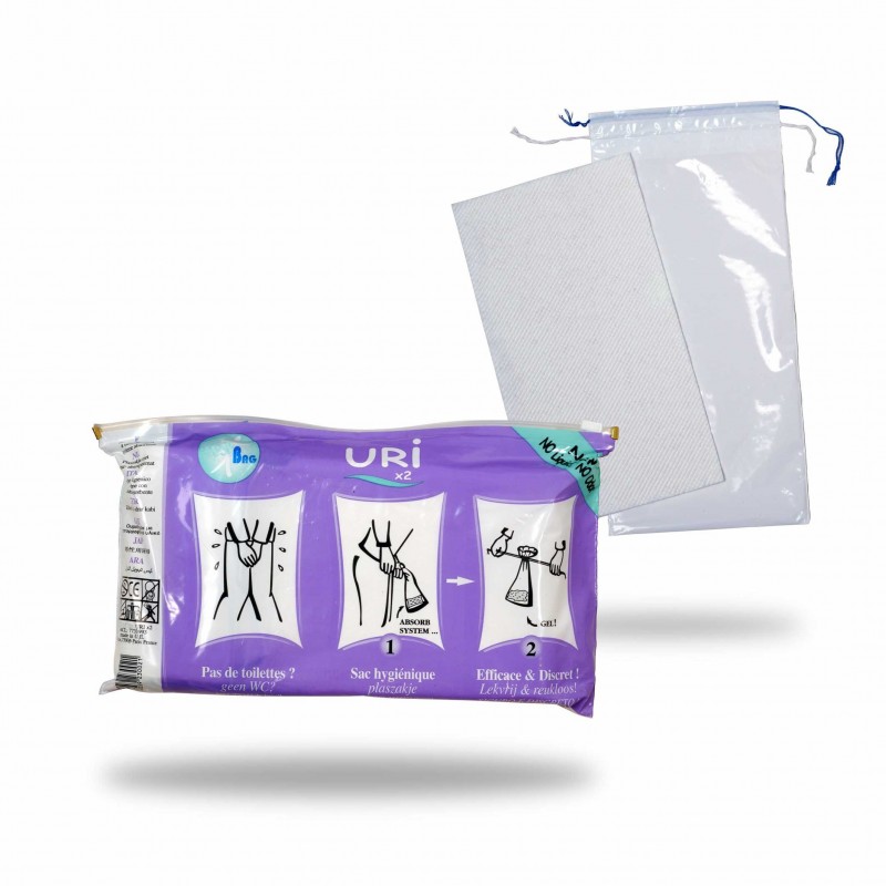 Pipi Cool (x 5) Urinal Masculin à cristaux gellifiants