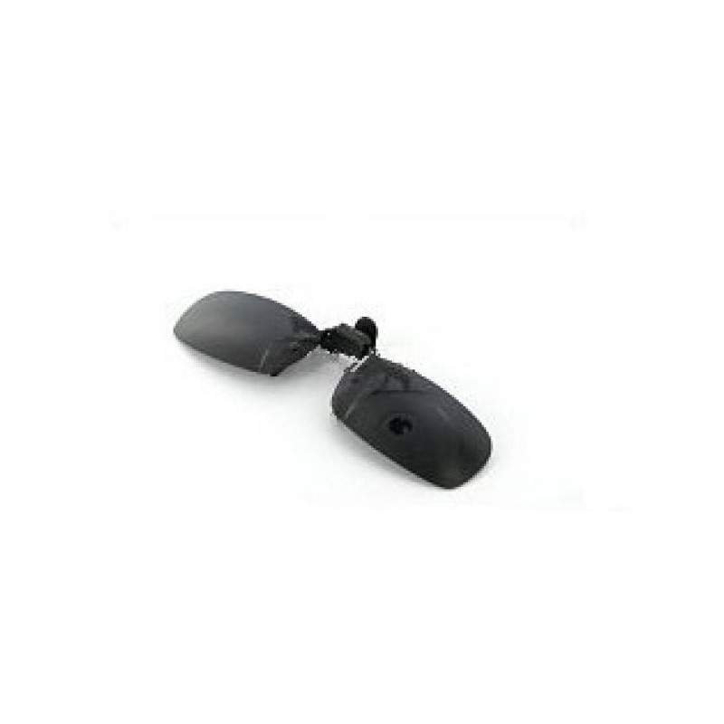 LUNETTES de SOLEIL "CLIP" RECANGULAIRES ETROITES