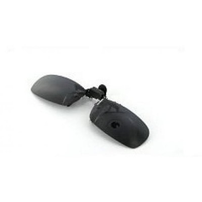 LUNETTES de SOLEIL "CLIP" RECANGULAIRES ETROITES