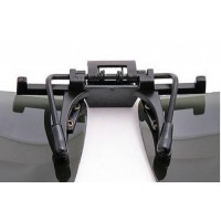 SUNGLASSES Removable "CLIP" RECTANGULAR SLIM