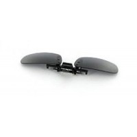 LUNETTES de SOLEIL "CLIP" RECANGULAIRES ETROITES