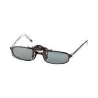 LUNETTES de SOLEIL "CLIP" RECANGULAIRES ETROITES