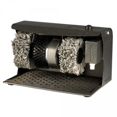 CIREUSE À CHAUSSUR électrique à 3 brosses rotatives et Distributeur de Cirage