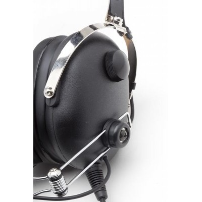 CASQUE AVIATION "Classic" Aerodiscount perche "metal"