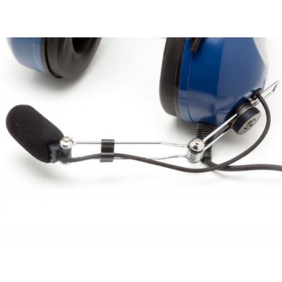 AVIATION HEADSET "Compact" METAL BOOM