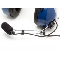 CASQUE AVIATION "Compact" Perche Métal