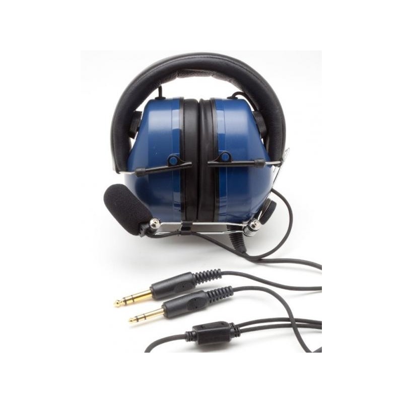 AVIATION HEADSET "Compact" METAL BOOM
