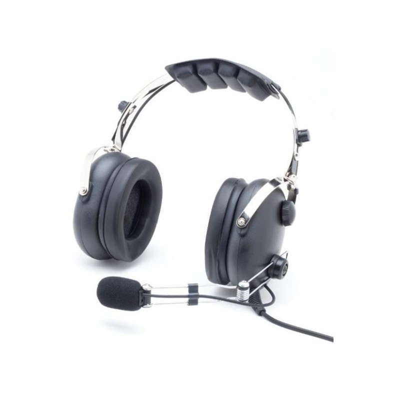 CASQUE AVIATION "Classic" Aerodiscount perche "metal"