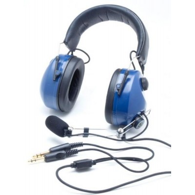 CASQUE AVIATION "Compact" Perche Métal