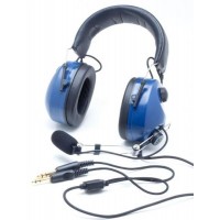 CASQUE AVIATION "Compact" Perche Métal