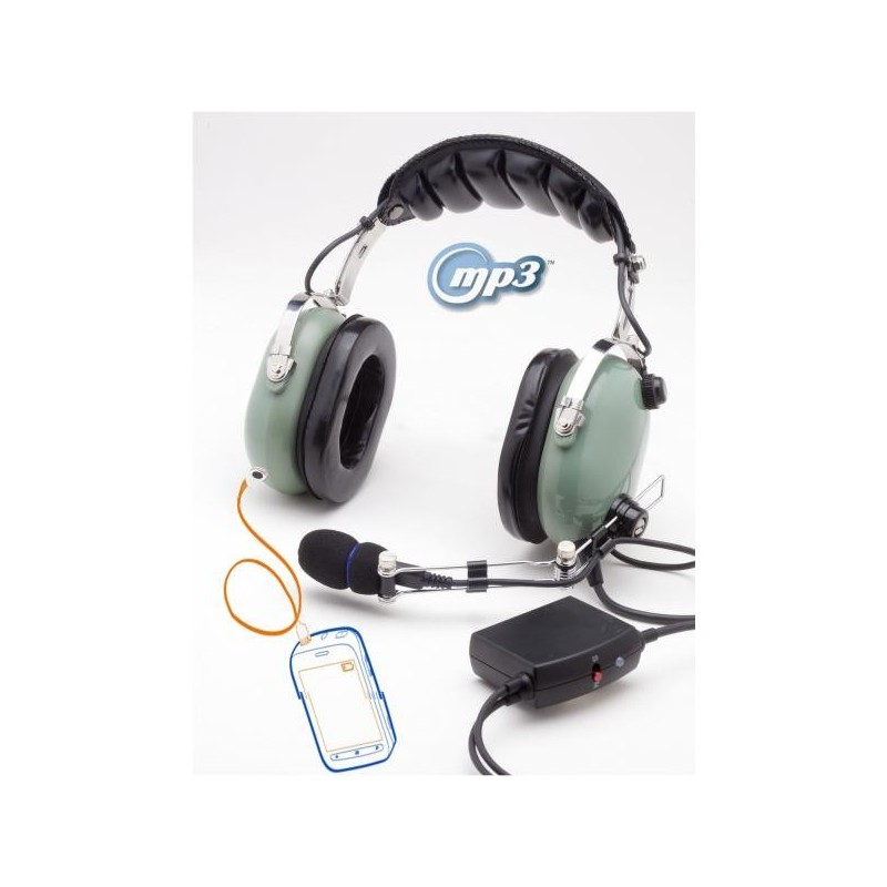 Full-Spectrum III-N ANR AVIATION HEADSET - Aerodiscount - Protein Leather Earseals