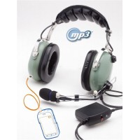 CASQUE ANR AVION - Full-Spectrum III-N - Prise MP3 - Oreillette Cuir Proteine Memoire de Forme
