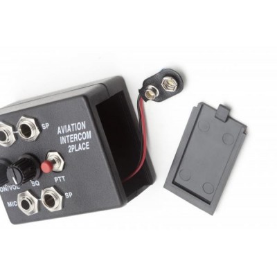 AVIATION INTERCOM 2 ways PTT on mix box