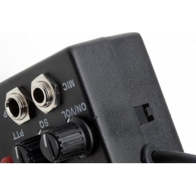 INTERCOM AVIATION 2 places PTT sur boitier