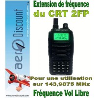 Extension de fréquence CRT 2FP (vol libre 143,9875 Mhz )