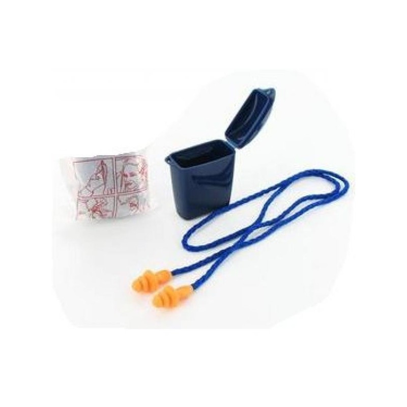 AUDITIVE PROTECTIONS : Ear-Plugs ULTRAFIT with cord and case