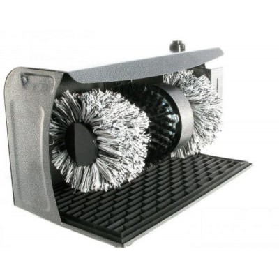 CIREUSE À CHAUSSURES électrique à 3 brosses rotatives et Distributeur de Cirage