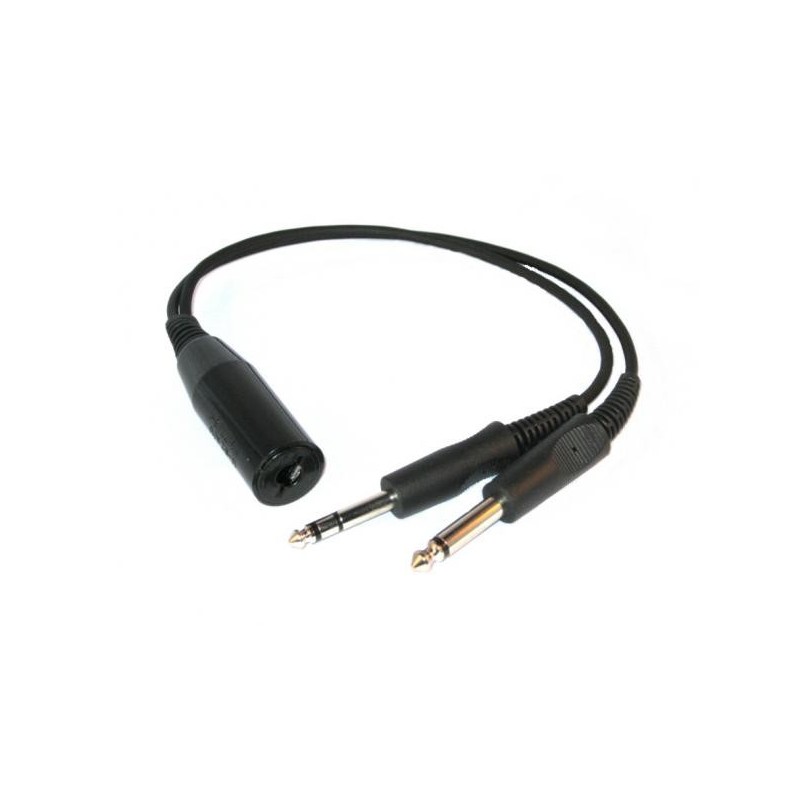 Adaptateur Prise Helicopter vers Jacks Aviation Generale 