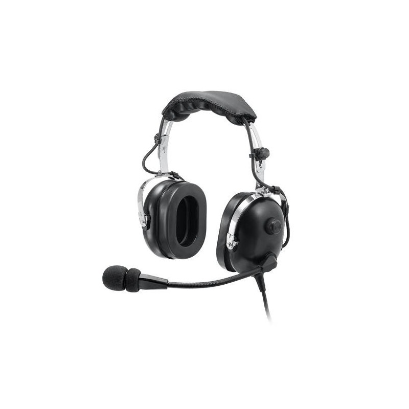 AVIATION HEADSET "BASIC JACK" Aerodiscount Flex Mike Boom