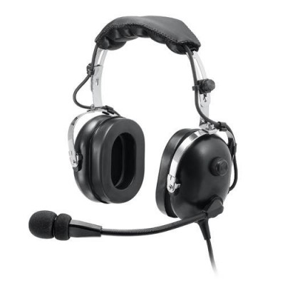AVIATION HEADSET "BASIC JACK" Aerodiscount Flex Mike Boom