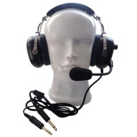 AVIATION HEADSET "BASIC JACK" Aerodiscount Flex Mike Boom